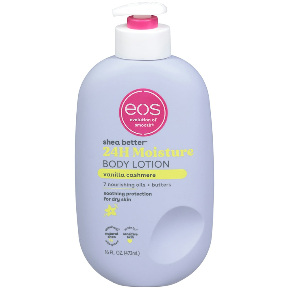 eos® Shea Better™ 24H Moisture Vanilla Cashmere Body Lotion, 16 oz